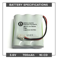 GE 2-9950 Cordless Phone Battery