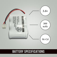 Sharp CL505 Cordless Phone Battery