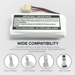 VTech CS6319-3 Cordless Phone Battery