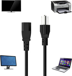 Replacement AC Power Cord for  Dell ‎OptiPlex Desktop Desktop Computer